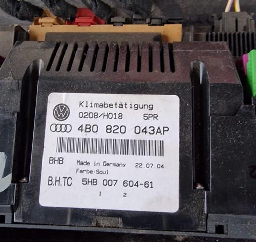 VAG 4B0820043AP Блок управления кондиционером в наличии Павлоград