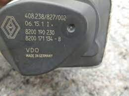 Заслонка воздушная 8200171134 RENAULT