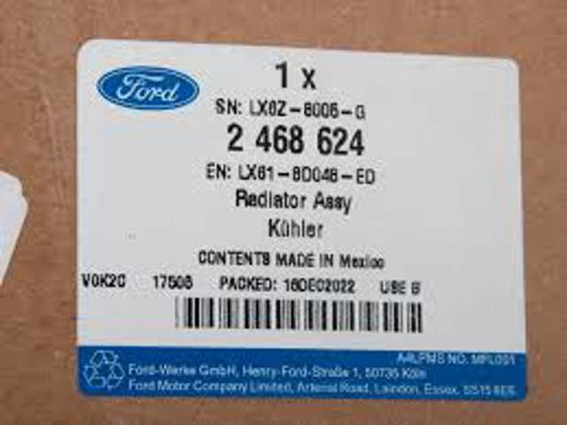 FORD 2468624 в наличии Одесса