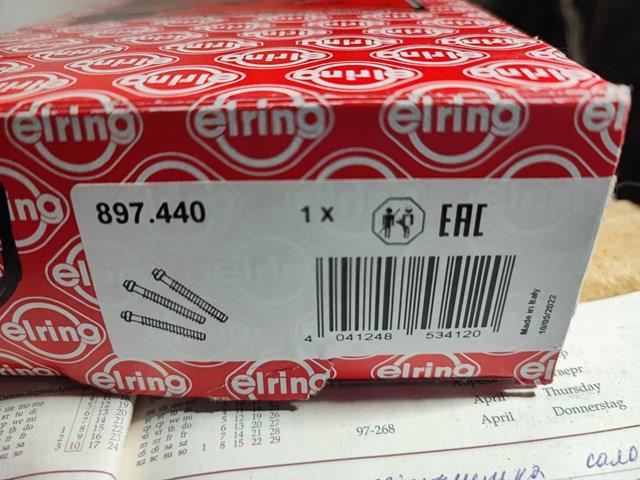 897440 ELRING Болт шкива коленвала купить в Каменское