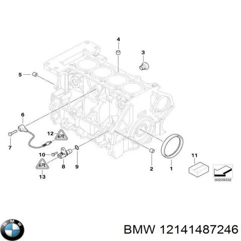 Датчик детонации 12141487246 BMW