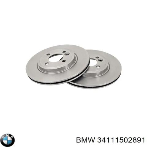 Передний тормозной диск 34111502891 BMW