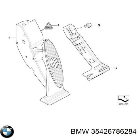 Педали газа 35426786284 BMW