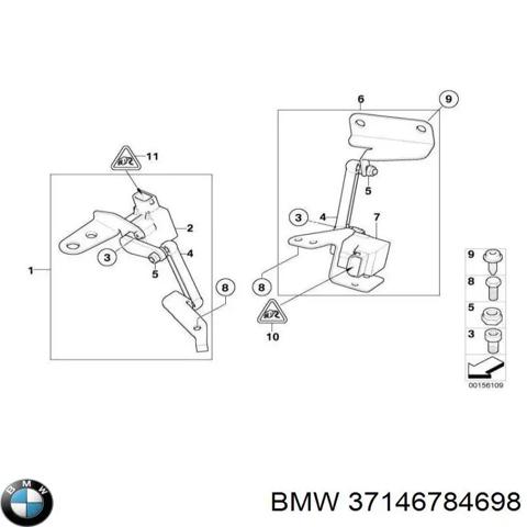 Регулятор положения кузова передней подвески 37146784698 BMW