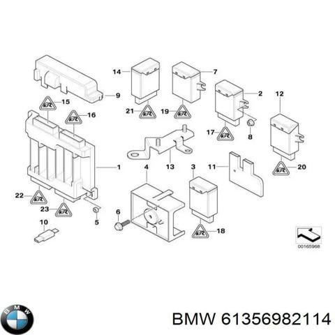 Блок управления систем комфорта 61356982114 BMW