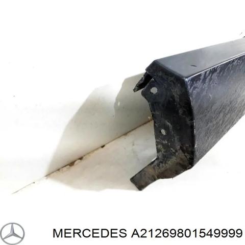 Накладка (молдинг) порога наружная левая A21269801549999 MERCEDES