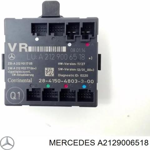 Блок комфорта передней двери A2129006518 MERCEDES