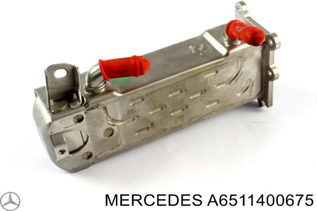 Радиатор системы EGR рециркуляции выхлопных газов A6511400675 MERCEDES