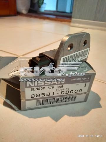 NISSAN 98581CD000 Датчик удара в наличии Львов