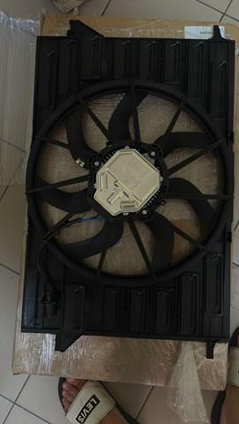 Диффузор радиатора охлаждения, в сборе с мотором и крыльчаткой 30959044