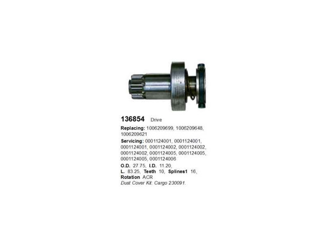 Привод стартера Volkswagen Passat B3, B4