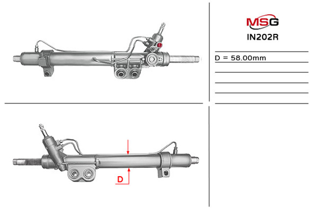 49200EA010 NISSAN Рейка рулевая купить в Украина
