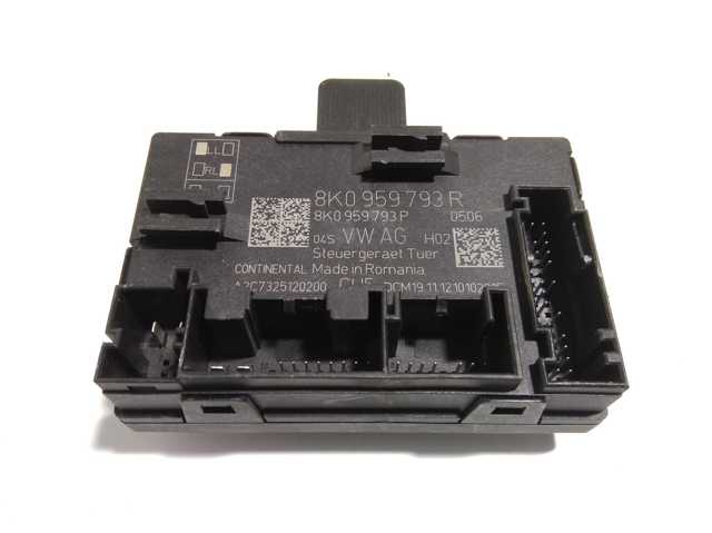Блок комфорта передней двери 8K0959793R VAG