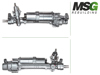 Рулевая рейка A2314602700 MERCEDES