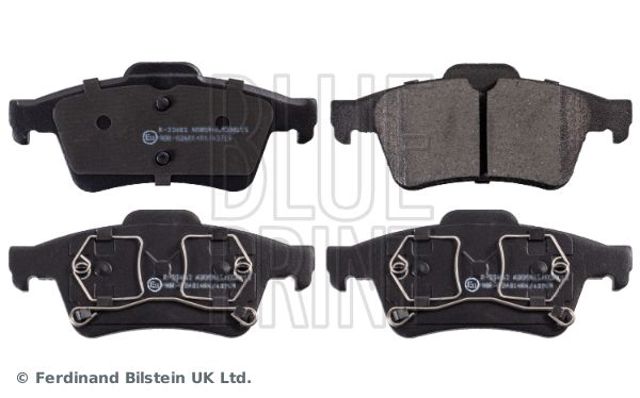 Колодки тормозные задние, дисковые ADN142114 BLUE PRINT