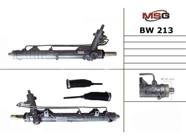 Реечный рулевой механизм BW213 MS GROUP
