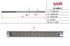 Вал/шток рулевой рейки CI216C MS GROUP