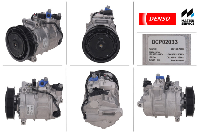 Компрессор системы кондиционирования DCP02033 DENSO
