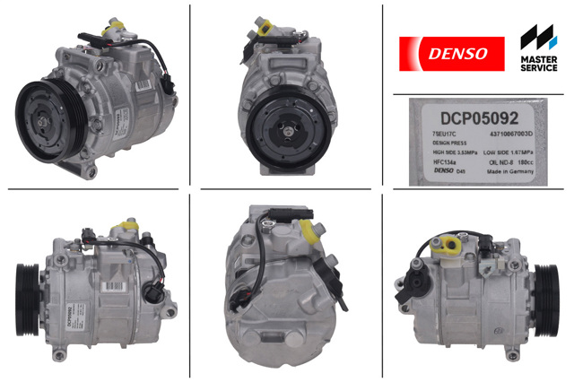 Компрессор системы кондиционирования DCP05092 DENSO
