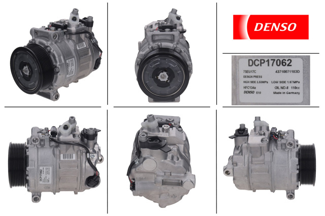Компрессор системы кондиционирования DCP17062 DENSO