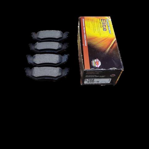 Колодки на тормоз задний дисковый ELT658 FRICTION MASTER