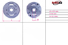 Плита насоса нижня гур renault master 97-10; fiat ducato 06-14, ducato 94-02, ducato 02-06; peugeot boxer 02-06, boxer 06-14, boxer 94-02; citroen jumper 94-02, jumper 02-06, jumper 06-14; opel movano a 98-10; iveco daily e3 99-06, daily e4 06-11, daily e FI002LPLATE