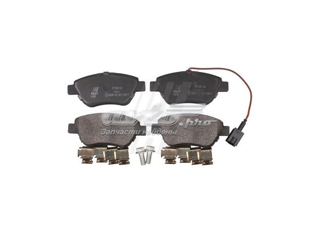 Колодки передние FT29112 FAST