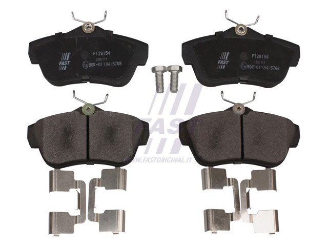 Колодки тормозные дисковые комплект FT29154 FAST