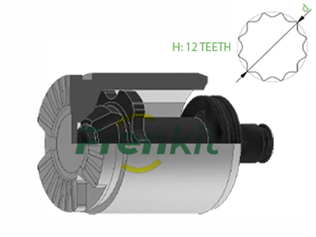 Поршень суппорта тормозного, заднего K434806 FRENKIT