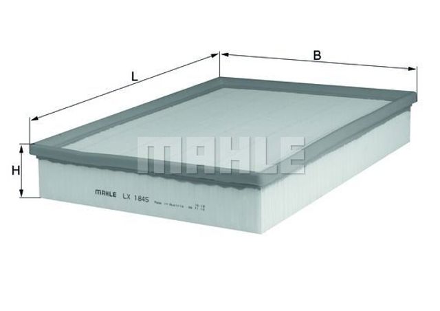 MAHLE LX1845 Фильтр воздушный в наличии Черновцы