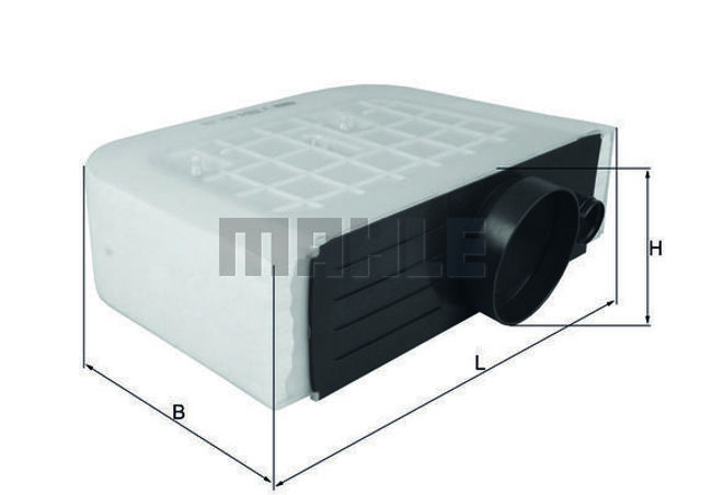 MAHLE LX32336 Фильтр воздушный в наличии Житомир