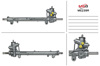 Рейка рулевая ME239R MSG Rebuilding