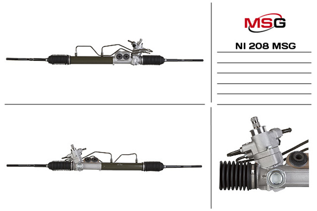 Рейка рулевая NI208 MS GROUP