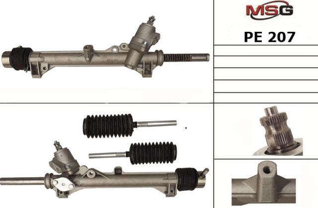 MS GROUP PE207 Рейка рулевая в наличии Ровно