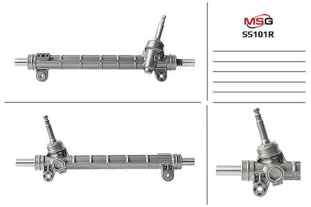 Рейка рулевая SS101R MSG Rebuilding