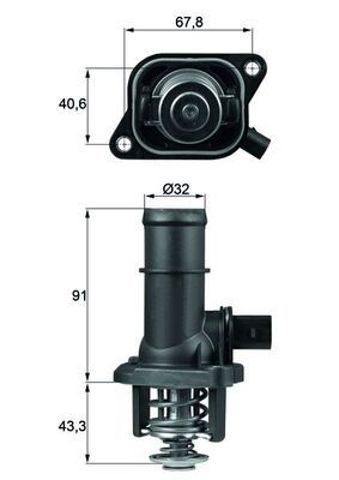 MAHLE TI16105 Термостат в наличии Украина