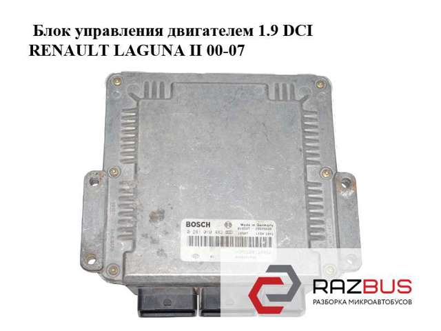 RENAULT 0281010482 Модуль управления (ЭБУ) двигателем в наличии Полтава