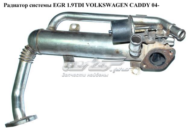 Радиатор рециркуляции ог 1.9tdi  volkswagen caddy 04- (фольксваген  кадди); 03g131512ad 03G131512AD