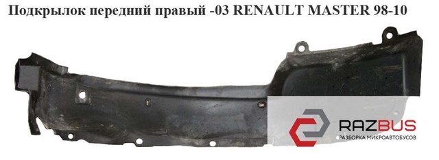 RENAULT 7700352176 Подкрылок крыла переднего правый в наличии Житомир