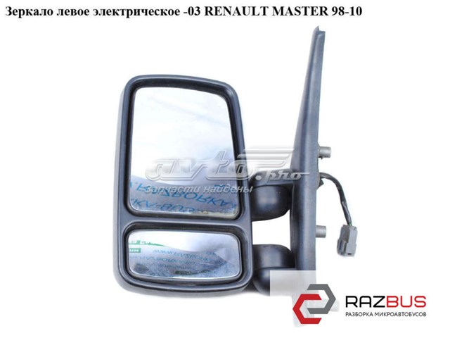 Зеркало лев элект  -03 renault master  98-10 (рено мастер); 7700352187,770104415 7700352187