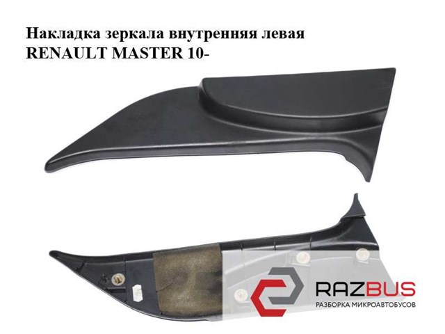 RENAULT 802930009R Внутренняя накладка крепления зеркала левого в наличии Ирпень