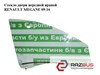 Стекло пассажирской двери 803007357R RENAULT