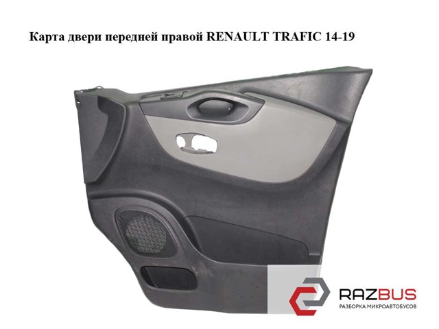 809008574R RENAULT Обшивка (облицовка) внутренняя двери передней левой купить в Украина