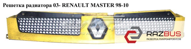 Решетка радиатора  03- без значка renault master  98-10 (рено мастер); 8200233765,7701057086 8200233765