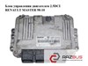 Блок управления двигателем 2.5dci  renault master  98-10 (рено мастер); 0281011940,8200311550,8200442263 8200442263