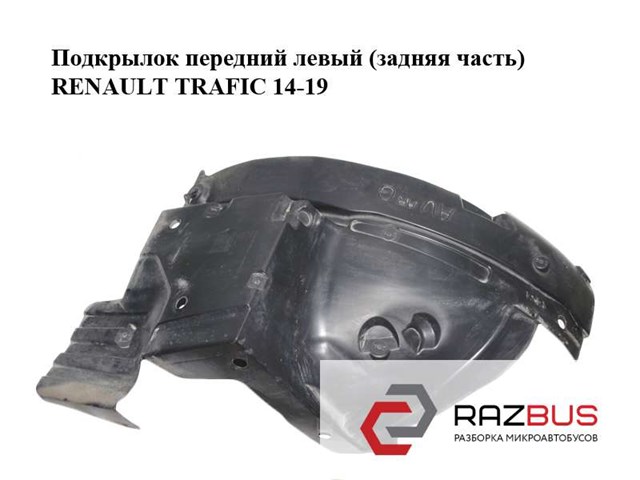 93867897 RENAULT Подкрылок крыла переднего левый задний купить в Каменское