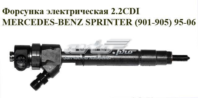 Форсунка электрическая 2.2cdi 2.7cdi mercedes-benz sprinter (901-905) 95-06 (мерседес бенц спринтер); 0445110108,a6110701487 A6110701487