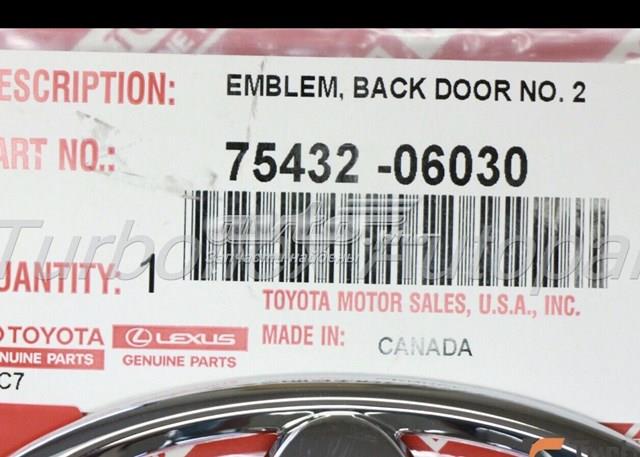 TOYOTA 7543206030 в наличии Украина