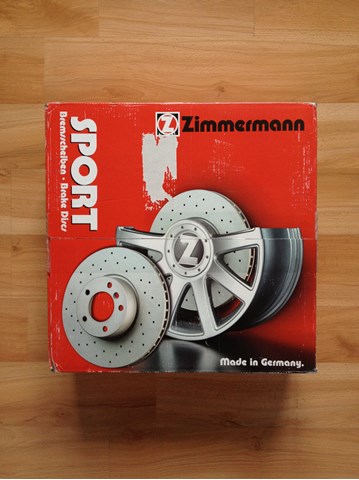 ZIMMERMANN 400143052 Диск тормозной передний в наличии Черновцы