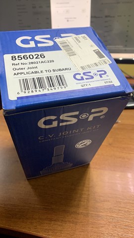 GSP 856026 ШРУС наружный передний в наличии Николаев